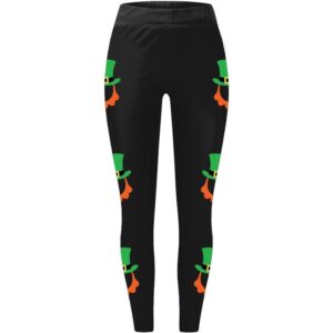 Black Women’s St. Patrick’s Day Leggings