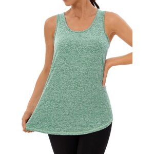 Green Women’s Racerback Workout Tank Top