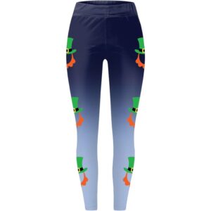Navy Women’s St. Patrick’s Day Leggings
